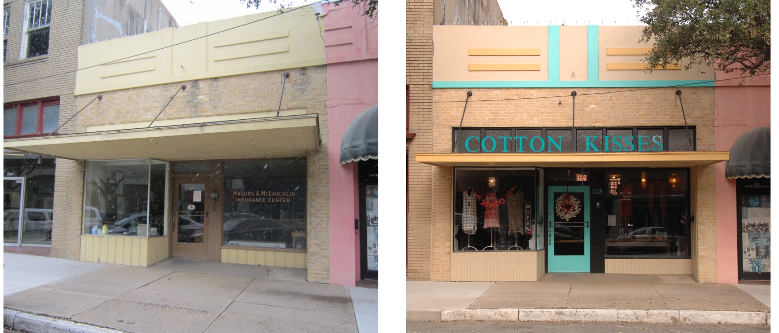 Cotton Kisses Before and After